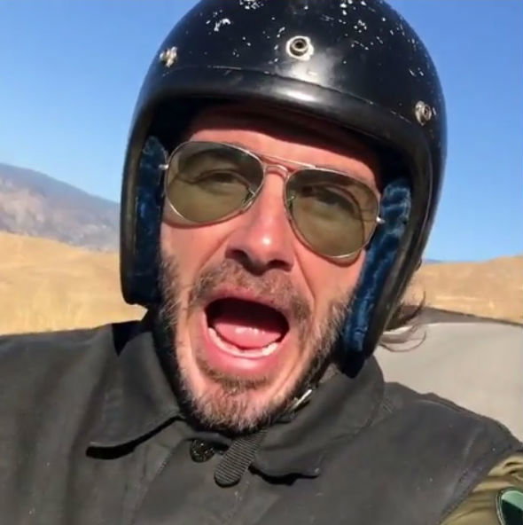 Watch: motorcyclist threatened with knife and hammer as armed gang steals £12,000 Ducati from outside his home